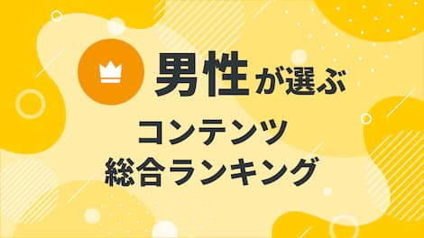 【2025年4月度】〈全年代男性〉　コンテンツ総合ランキング 
